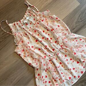 Lauren Conrad Women’s Floral Sleeveless Blouse Size XS